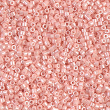 Delica Beads (Miyuki), size 11/0 (same as 12/0), SKU 195006.DB11-1533, opaque light salmon ceylon, (10gram tube, apprx 1900 beads)