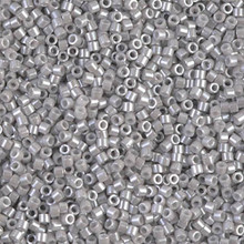 Delica Beads (Miyuki), size 11/0 (same as 12/0), SKU 195006.DB11-1538, opaque light smoke ceylon, (10gram tube, apprx 1900 beads)