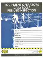 Equipment Operators Daily Log/ Pre-Use Inspection