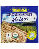 Kemach Organic Whole Grain Spelt Matzos, 10.5 oz