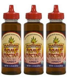 Madhava Organic Agave Nectar Amber, 11.75 oz. (Pack of 3) 