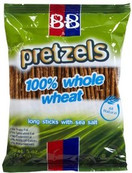 B&B Beigel 100% Whole Wheat Pretzels Long Sticks Sea Salt