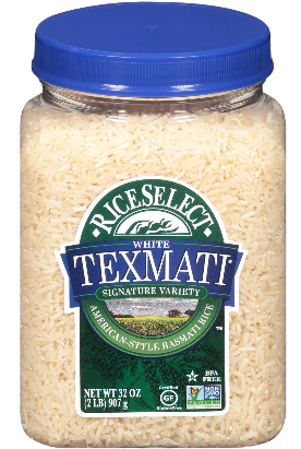 Rice Select Texmati White Rice, 32 oz Jars (Pack of 4) 