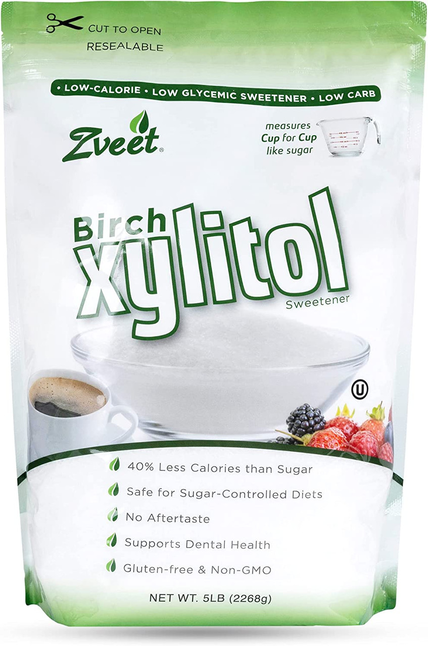 Zveet Real Birch Xylitol, 5 lb. - Whole And Natural