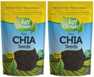 Just Grown Raw Chia Seeds, 12 oz. (Pack of 2) - FREE Shipping