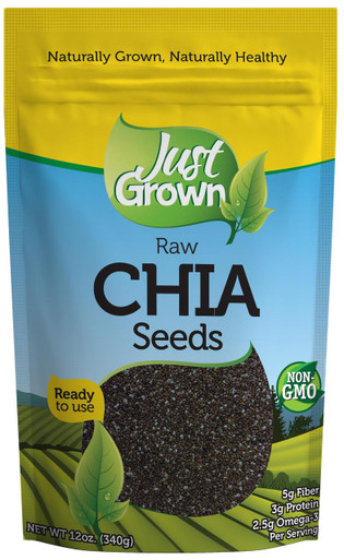 Just Grown Raw Chia Seeds