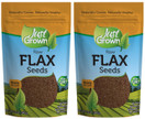 Just Grown Raw Flax Seeds 2 pack