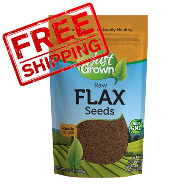 Just Grown Raw Flax Seeds