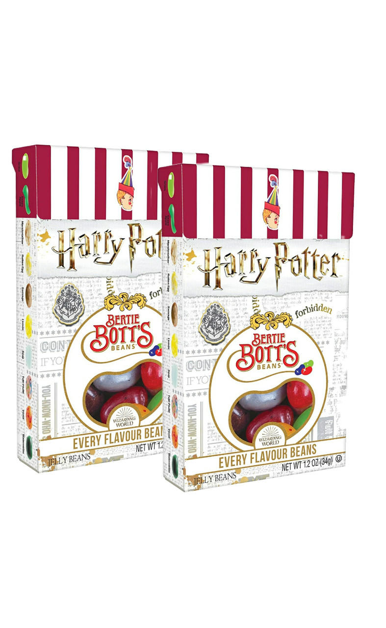 Jelly Belly Harry Potter Bertie Botts Every Flavour Jelly Beans, 1.2 oz - 2  PACK - Whole And Natural