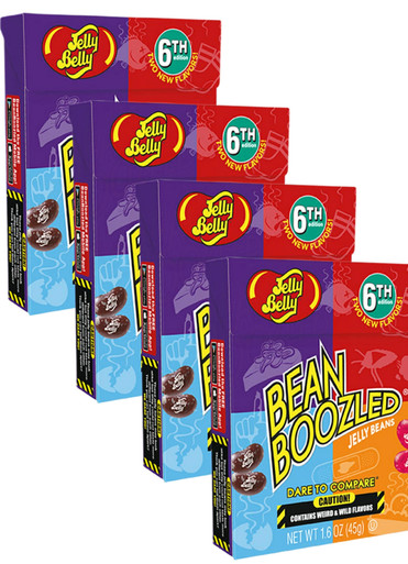 Jelly Belly Beanboozled Jelly Beans, 1.6 oz 4 PACK