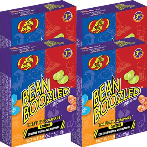 Jelly Belly Beanboozled Jelly Beans Party Pack, 1 Spinner Gift Box