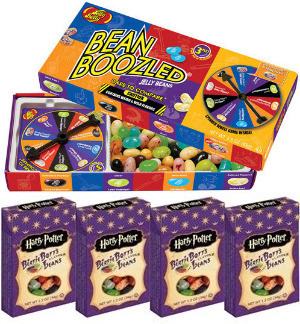 Jelly Belly Beanboozled Jelly Beans Party Pack, 1 Spinner Gift Box and 4 Harry  Potter Refill Boxes - Whole And Natural