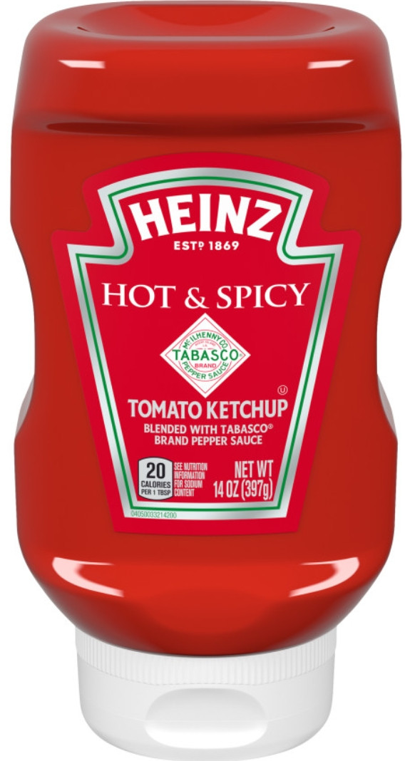 Heinz Hot & Spicy Tomato Ketchup, 14 oz. - Whole And Natural