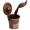 Ekobrew Reusable K-Cup Filter Coffee Bean, Brown 