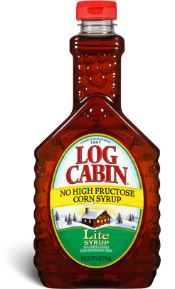 Log Cabin Lite Syrup 24 Fl Oz Whole And Natural