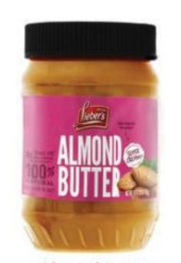Liebers Natural Creamy Almond Nut Butter, 11 oz