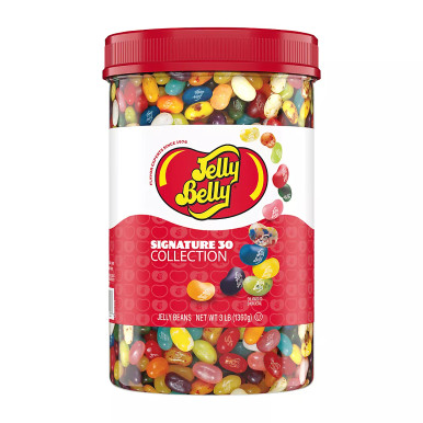 Jelly Belly Signature 30 Collection – 3lb Gourmet Jelly Bean Tub
