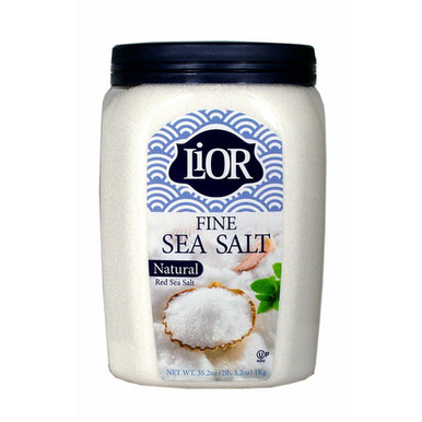 Lior Fine Sea Salt, 35.2 oz.