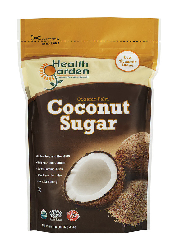 Health Garden Passover Organic Palm Coconut Sugar, 16 oz. - Whole And  Natural