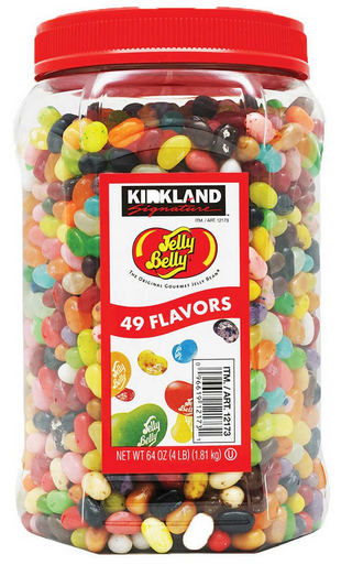 Kirkland Jelly Belly 49 Flavor Gourmet Jelly Bean 4 lb
