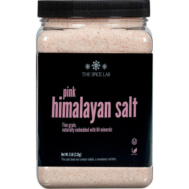 The Spice Lab Himalayan Pink Salt, 5 lb.
