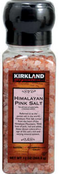 Kirkland Himalayan Pink Salt with Grinder, 13 oz. 