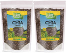 Just Grown Raw Bulk Chia Seeds  2 Pack