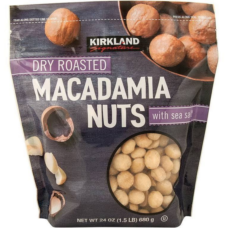 Kirkland Dry Roasted Macadamia Nuts, 24 oz. - Whole And Natural