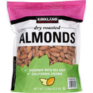 Kirkland Dry Roasted Almonds, 2.5 lbs.
