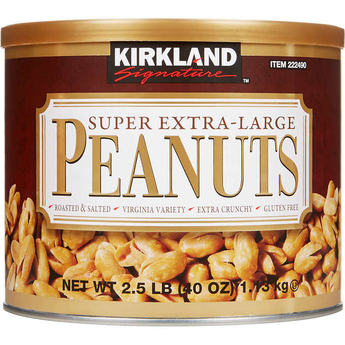 labasashi♡ Kirkland Signature Super Extra-Large Peanuts, 2.5 lb Same