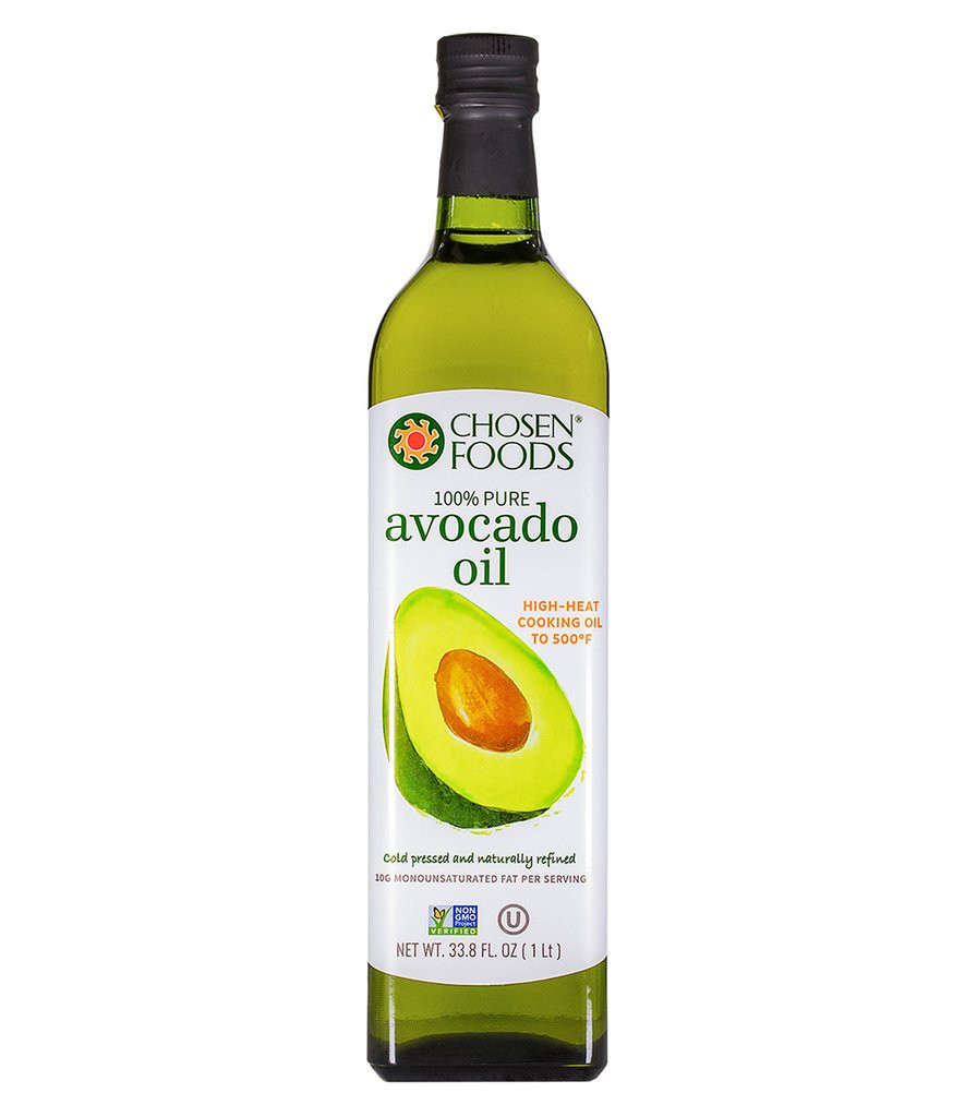 Chosen Foods Pure Avocado Oil, 1 Liter Whole And Natural