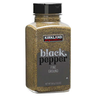Kirkland Fine Ground Black Pepper, 12.3 oz.