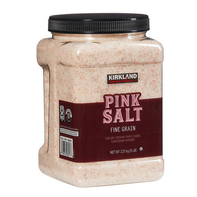 Kirkland Pink Salt Fine Grain, 5 lb. 