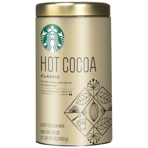 Starbucks Classic Hot Cocoa Mix, Smooth Velvety Chocolate with