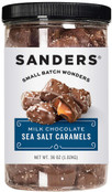 Sanders Milk Chocolate Sea Salt Caramels, 36 oz.