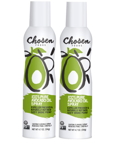 Chosen Foods Avocado Oil Spray, 4.7 oz. (2 Pack)