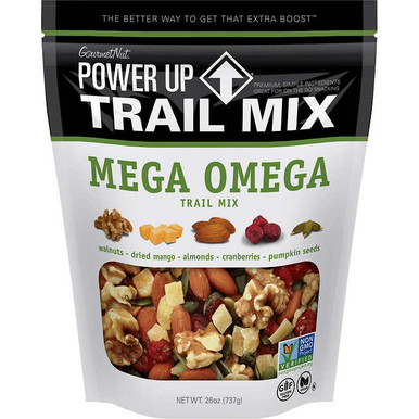 Gourmet Nut Power Up Trail Mix Mega Omega, 26 oz. 