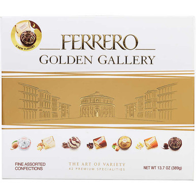 Ferrero Golden Gallery Fine Assorted Confections Gift Box, 13.7 oz.