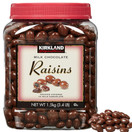 Kirkland Milk Chocolates Covered Raisins, 54 oz