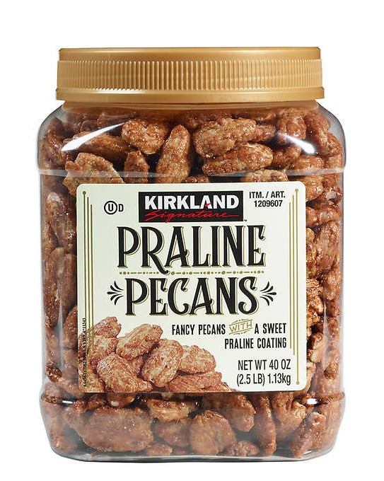 Kirkland Praline Pecans, 40 oz (2 PACK) Whole And Natural