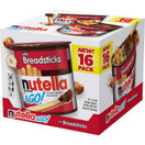 Nutella & Go Snack Pack Hazelnut Spread with Breadsticks, 29.3 oz 