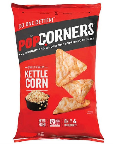 Popcorners Sweet and Salty Kettle Corn, 18 oz. 