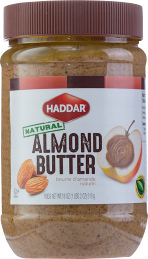 Haddar Natural Passover Almond Butter