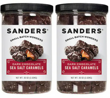 Sanders Dark Chocolate Sea Salt Caramels
