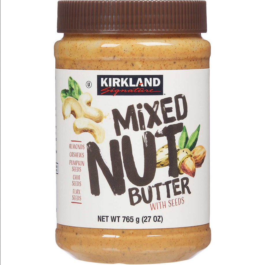 Kirkland Mixed Nut Butter with Seeds, 27 oz. Whole And Natural