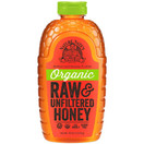 Nature Nate's Organic Raw Unfiltered Honey, 40 oz