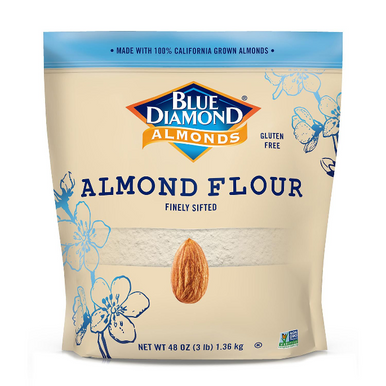 Blue Diamond California Finely Sifted Almond Flour Blanched, 48 oz. 