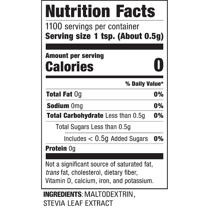 Stevia In The Raw Baking Bag, 19.36 oz. - Whole And Natural