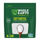 Whole Earth Erythritol Zero Calorie Sweetener, 4 lbs. 