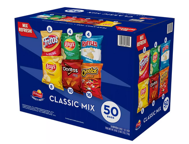 Frito-Lay Classic Mix Variety Pack, 1 oz. (50 pk.) 